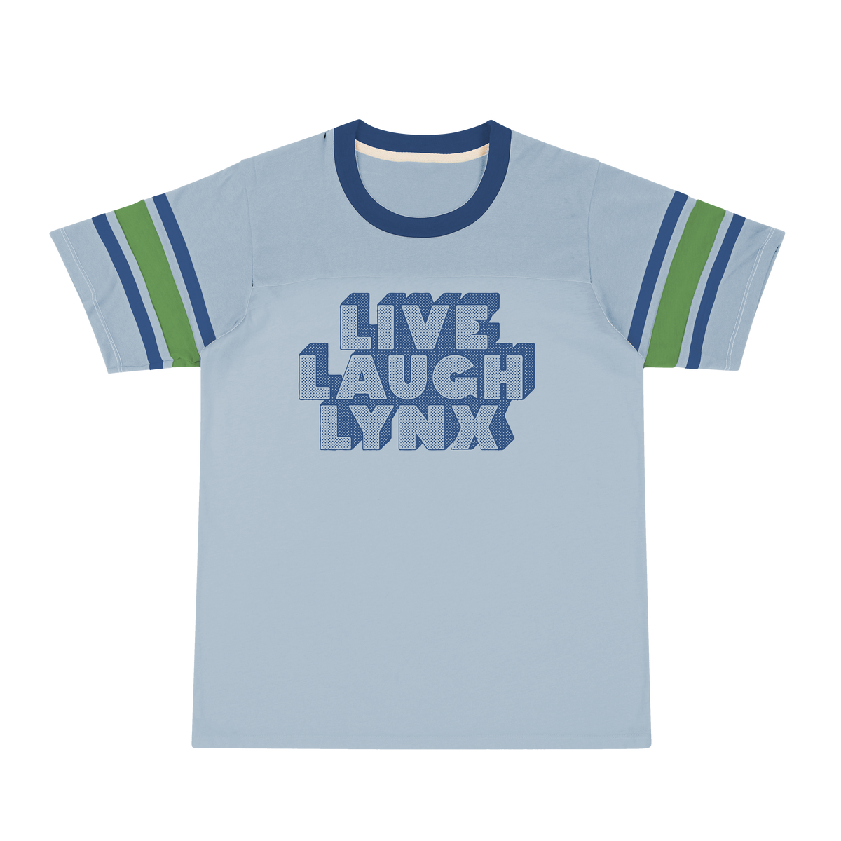 Live Laugh Lynx Baseball Tee